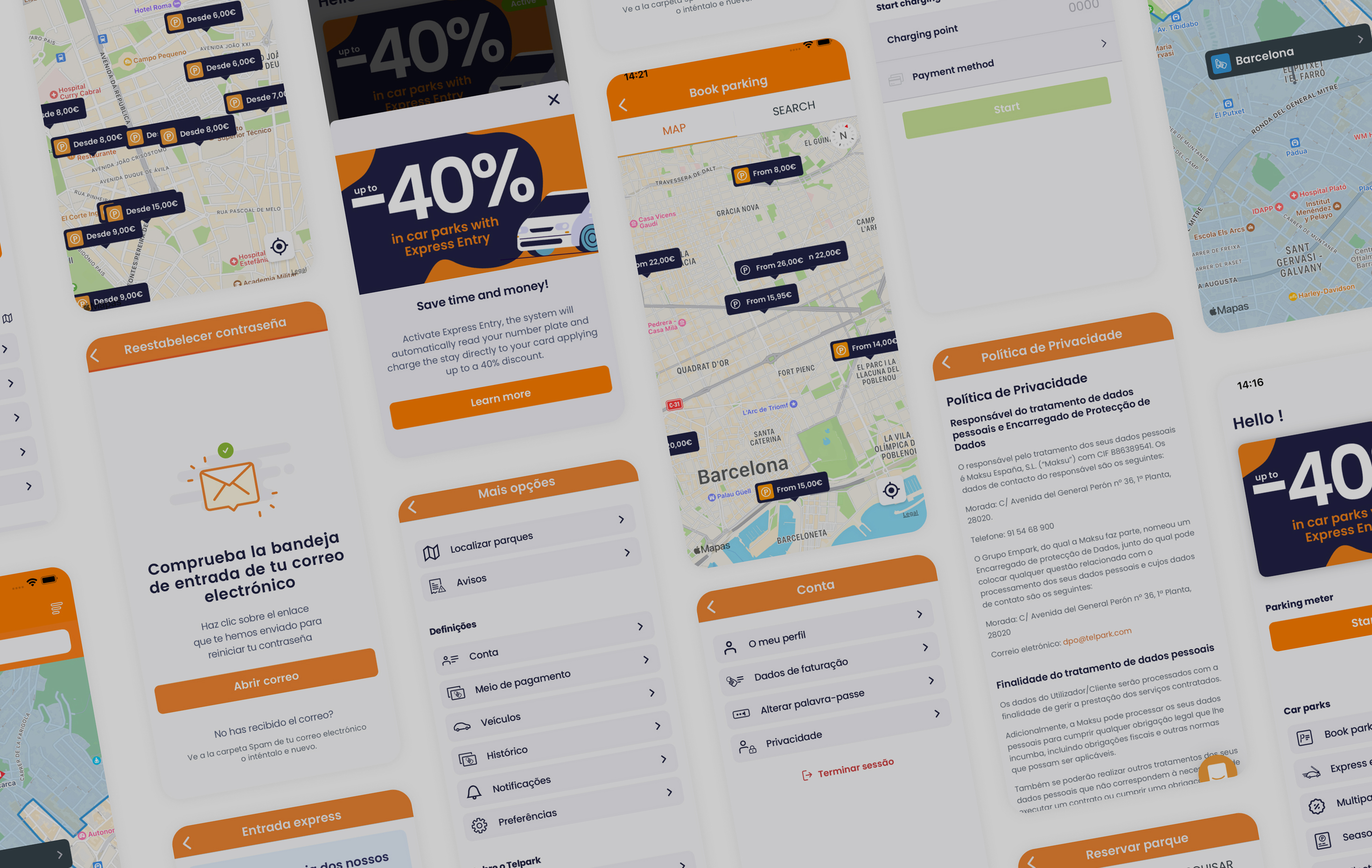Telpark session management made more predictable and easier to access